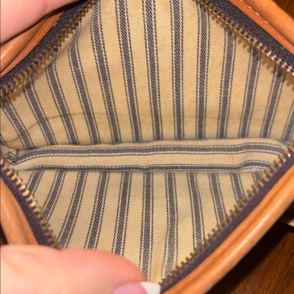 Coach vintage camel brown leather pouch - Picture 8 of 11